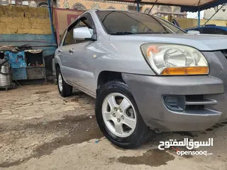  1 كيا سبورتاج 2005 جديد زيرو عرطه