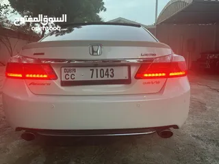  2 هوندا اكورد خليجي 2014 Honda accord  limited highest level top one