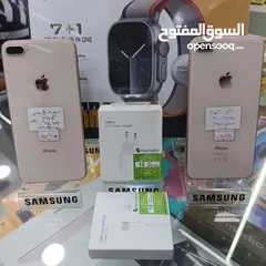  1 ايفون 8 بلس مستخدم نظيف 64g-256g