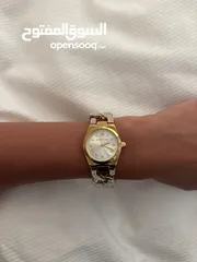  4 Michael Kors Gold-Tone Women's Watch with Crystal Link Bracelet