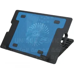  2 مروحة تبريد مناسبة للهواتف التاب و اللابتوب Cooling Pad 638 B Fits 9 to 17 Inch