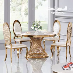  2 High-end dining table and chairs