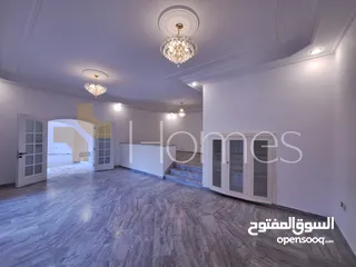  6 شقة ارضية مع حديقة للايجار في خلدا بمساحة بناء 360م