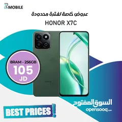  1 Honor x7c 8ram 256g new