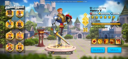  11 حساب رايز اوف كينجدومز  rise of kingdoms account