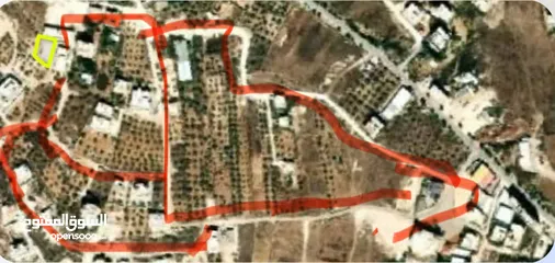  1 ارض في قوصين  بجانب الجاردنز مع طابق تسويه جاهز مع اسوار محيطه