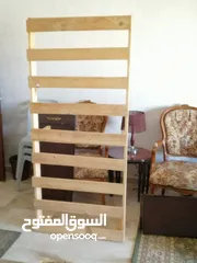  3 سرير خشب تفصيل لون بني محروق سعر 35 د