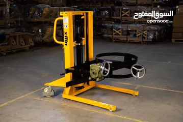  3 رافعة درامات (براميل) يدويه  تحميل وتنزيل للمصانع والمعامل 330كجم  Manual drum lifter 330 kg