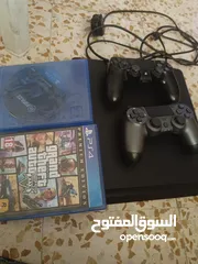  1 بلاستيشن 4 سليم 500 جيجا