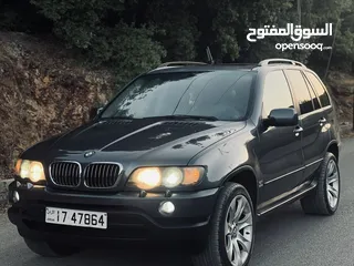  6 BMW X5. 2002   . X5  بي ام دبليو     2002  لون فيراني