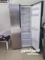  2 ثلاجة ستيلنس ستيل بابين