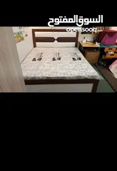  2 Wooden double size beds available in reasonable prices  Available