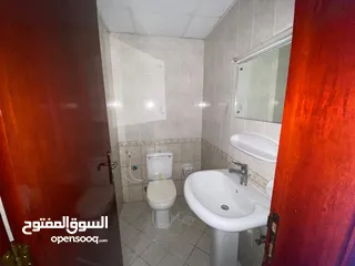  2 (محمد سعد) غرفه وصاله مع بلكون خزائن بالحائط للايجار السنوي بالتعاون