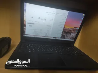  1 لابتوب Dell i7 الجيل السادس كرتين شاشة بحالة ممتازة فقط