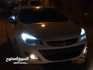  15 أوبل أسترا ( J ) موديل 2013 تسير 2016 ، بوضع الشركة