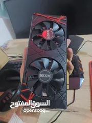  10 كرت شاشة Rx 580 8g