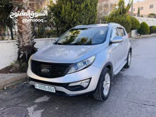 9 كيا سبورتاج 2012 اتومتيك  ترخيص تئمين شامل لشهر 8 ديزل مطور 2000 فحص الف الف ولا جرام بويه