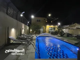  15 مزرعه البشتي في البحر الميت للايجار اليومي ذات موقع مميز بأجمل الخدمات المتوفره VIP