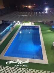  5 مزرعة للايجار اليومي  في الغور منطقه الجوفه بأسعار مناسبة وبدأت حجوزات عيد الاضحى المبارك