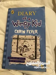  4 Three wimpy kid books for 15jds, the getaway, cabin fever, dog days