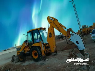  4 تأجير جرافات حفارات قلابات كافه انواع التعهدات