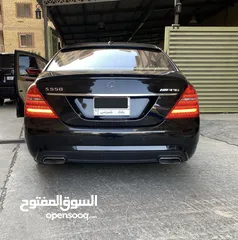  14 مارسدس أس كلاس S550 موديل أصل 2013 بعدها لوك