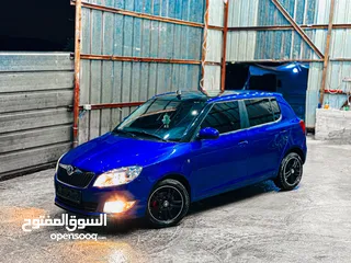  2 سكودا فابيا 1200 تيربو موديل 2014