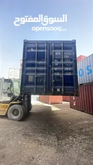  17 حاويات(‏container)20 +40 قدم للبيع مجمرك  وغير مجمرك و عالي وستاندر وحاويات مبردة ******************