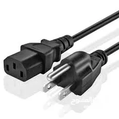  2 TV remote and power cable for sale