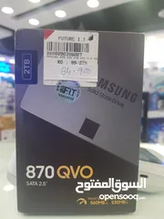  1 Samsung 870 QVO 2TB 2.5 SSD