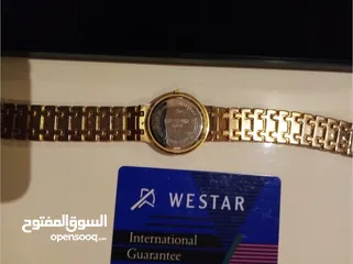  6 101دينارساعة ويسترن طلاء ذهب عيار 24 بحال الوكاله كوارتز تحفه عمرها 45سنه المهتم اكتب رقم موبايلك