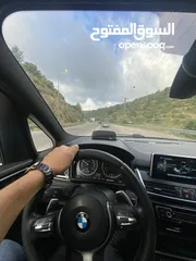  7 سيارة مميزة جداً، مُلفته للنظر،في رام الله BMW 218d 2017 , 7ركاب، محرك ديزل،2000 تيربو، اقتصادية