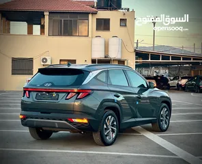  9 هونداي توسان/2022 فل الفل بدون فتحة سقف  2x4 ///240Hp بنزين + كهرباء  ( Haybrid) 1600cc