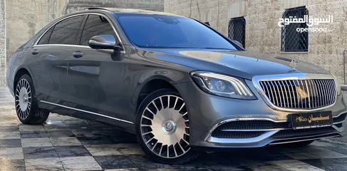  4 ‎‏Mercedes S320 2018 Converted Maybach كاش اقساط عن طريق المعرض مباشره