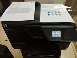  7 HP Officejet Pro 8600  all in one طابعة مع فاكس وتصوير