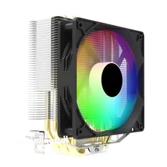  1 مبرد هوائي احترافي ملون للمعالجات DARKFLASH G400 RGB CPU COOLER FOR INTEL LGA1700 - AMD