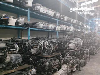  7 Used engine gearbox spare parts for sell