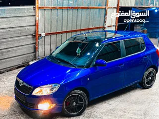  3 سكودا فابيا 1200 تيربو موديل 2014