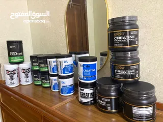  14 كرياتين مونوهايدرات ماركه عالميه أوزان مختلفه صافي 100% بدون نكهات تاريخ طويل الامد