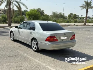  6 Lexus LS-430 / 2001 (Beige)