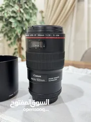  11 للبيع كانون r6 وعدسة مايكرو كانون 100mm