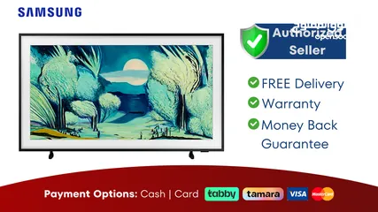  1 Samsung 65 inch Smart QLED TV - The Frame - 4K - Warranty - Free Delivery - 32 43 50 55 75 85