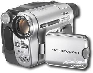  1 كاميرا ديجيتال لتصوير الفيديوsony handycam video hi8