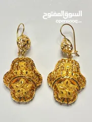  10 12.5 gram 21kt Gold Earrings