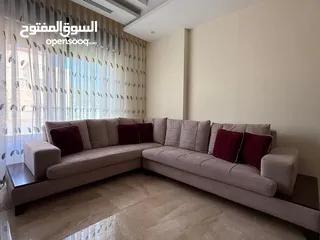  1 طقم كنب كورنر مع ثنائية
