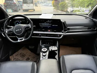  11 كيا سبورتاج GT Line ترخيص 2022 محرك 1600 هايبرد  جير أوتوماتيك 240 حصان