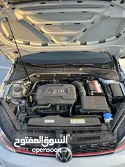  6 للبيع جولف GTI 2021 بممشى قليل جداً شبه جديده