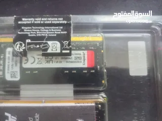 4 kingston fury rgb 16gb (8×2) 3200mhz ddr4   جديد   45 دينار