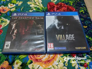  1 PS4/PS5 Games for sale. (Resident Evil: Village & Metal Gear Solid: Phantom Pain).