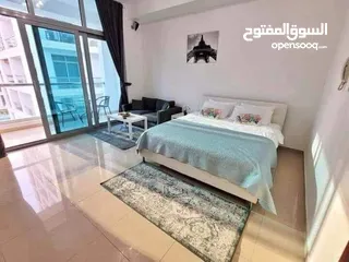  1 Furnished room available in Barsha south Arjan